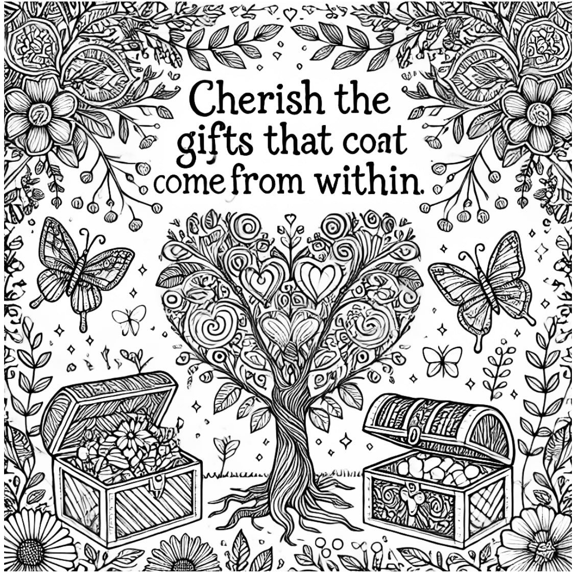 Joy: A Wellness Coloring Book