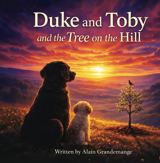 Duke and Toby and the Tree on the Hill